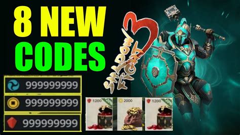 shadow fight 3 promo codes february 2022.